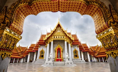 Ancient Beauty Of The Marble Temple