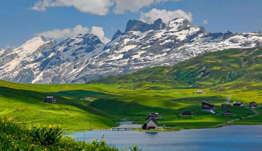 "The Matterhorn in Switzerland"